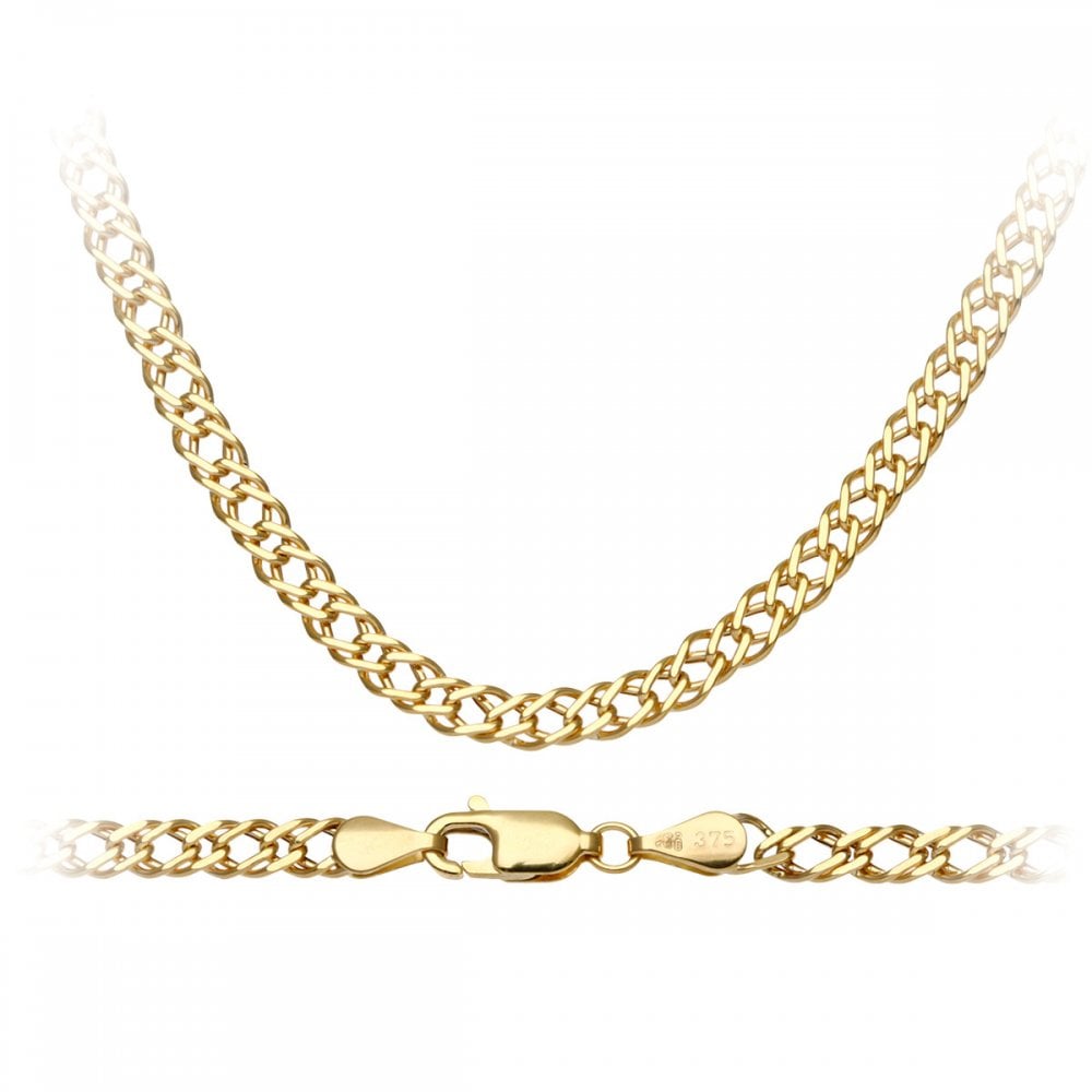 Double Curb Chain | Yellow Gold