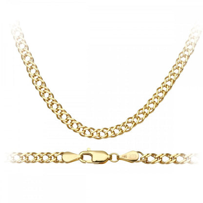 Double Curb Chain | Yellow Gold